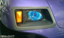Club Cart Golf Cart Bleu Yeux Rukindcover's Phare Avant Housses
