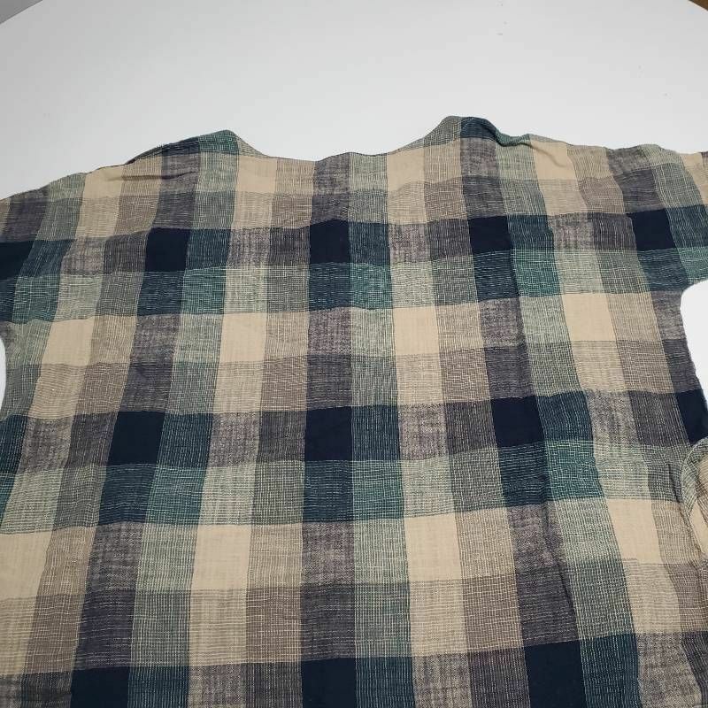 Master Record Margin Womens Button Down Shirt Bei… - image 9