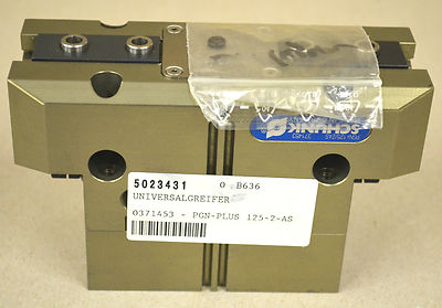 SCHUNK PGN+125-2 AS 2-Finger-Parallelgreifer / Robotic Parallel Gripper NEU 