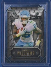 2021 Wild Card Matte Weekend Warrior Black RC #WWB-8 Javonte Williams 96/185 B