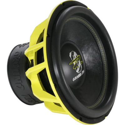 Ground Zero Radioactive GZRW 10XSPL 10'' SPL Car subwoofer dual 2 ohm 1200 Watts