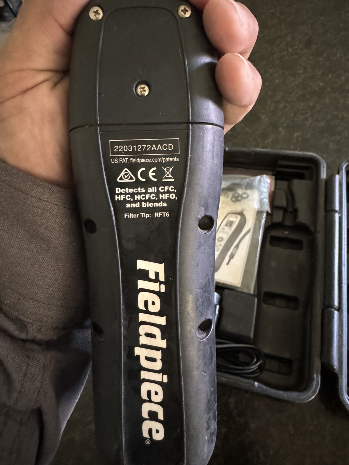 Fieldpiece DR82 Battery Powered Infrared Refrigerant Leak Detector eBay