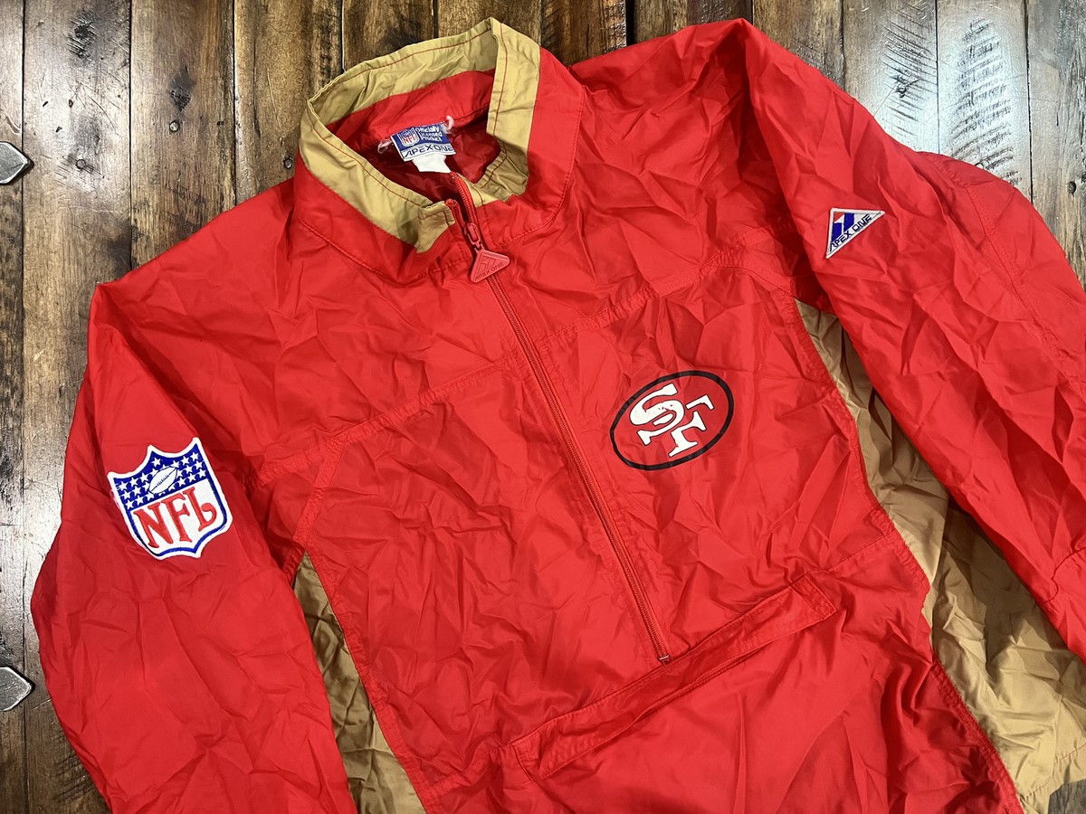 vintage san Francisco 49ers forty niners packable windbreaker