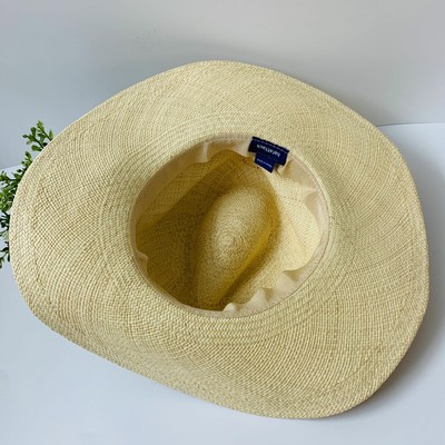 Revolve Hat Attack Panama Hat in Natural & Bone Beach Vacation Cruise Summer Revolve Hat Attack Panama Hat in Natural & Bone Beach  main image 2