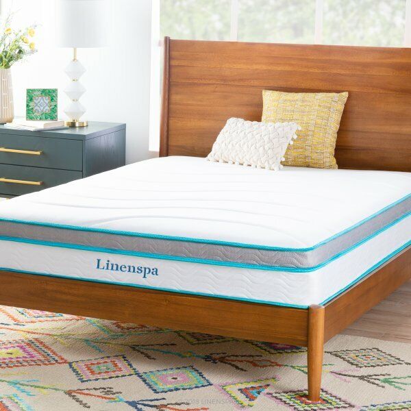 Linenspa 8" Hybrid Mattress-Distressed As Is Inventory