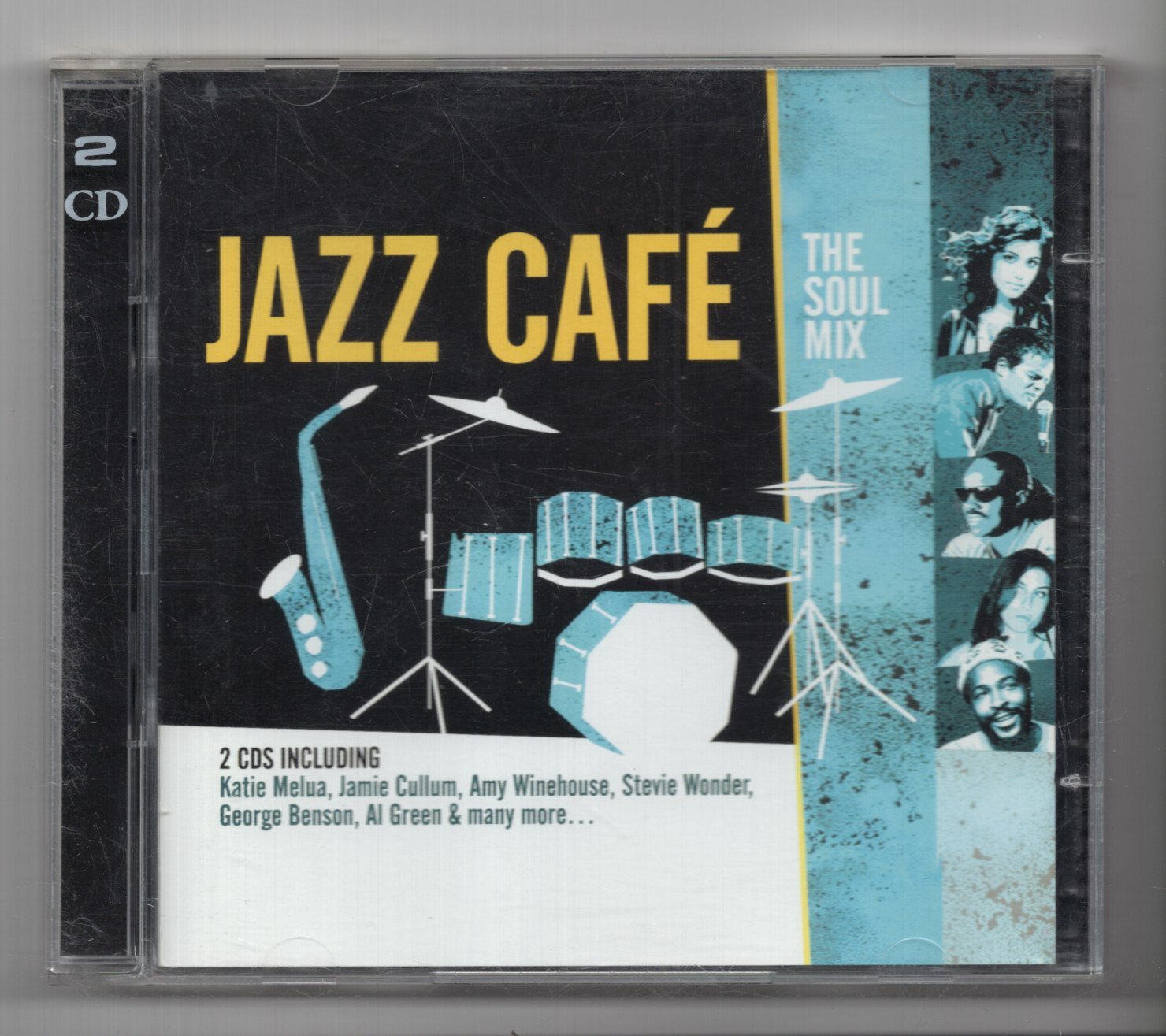 (KN345) Jazz Cafe: The Soul Mix, 34 tracks various artists - 2004 double CD