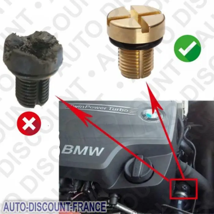 Bouchon de réservoir de liquide de refroidissement radiateur Bmw