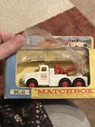Vintage Matchbox Lesney King size K-2 ESSO Scammell Heavy Wrecker Truck NOS