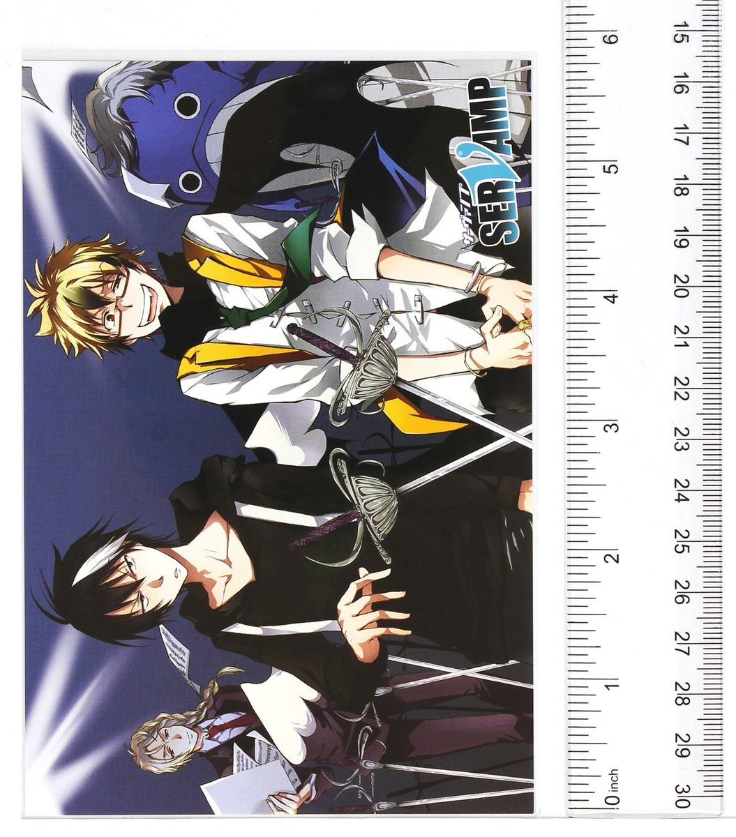 Servamp Postcard Monthly Comic Gene B ver Japanese manga Character