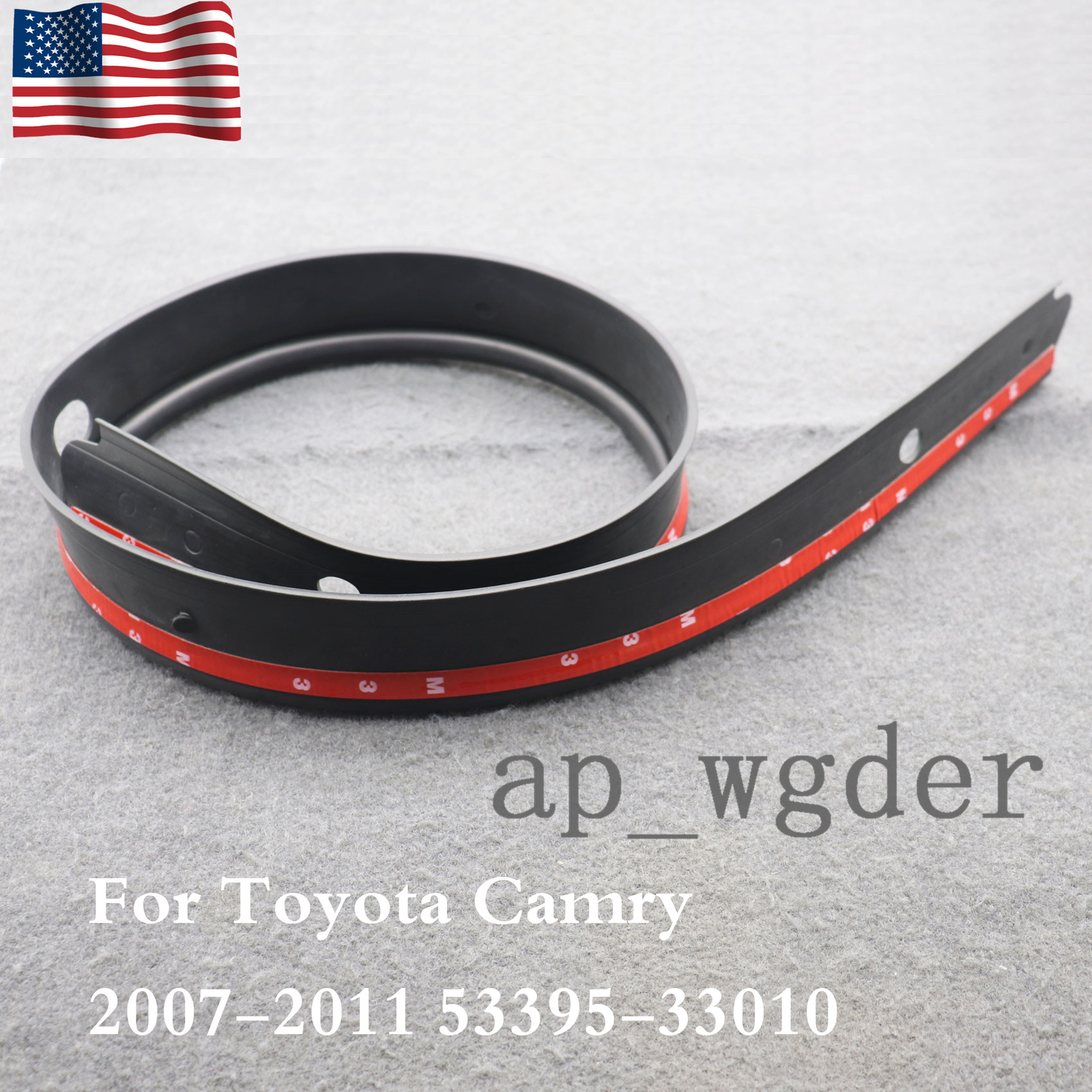 New Fits Toyota Camry 2007-2011 53395-33010 Front Hood Bumper Seal US ...