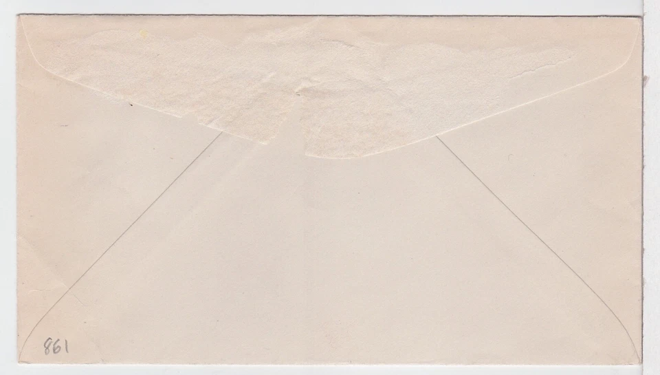 TurtlesTradingPost- Ralph Waldo Emerson #861 FDC 1940 Famous Americans - Image 2 of 2