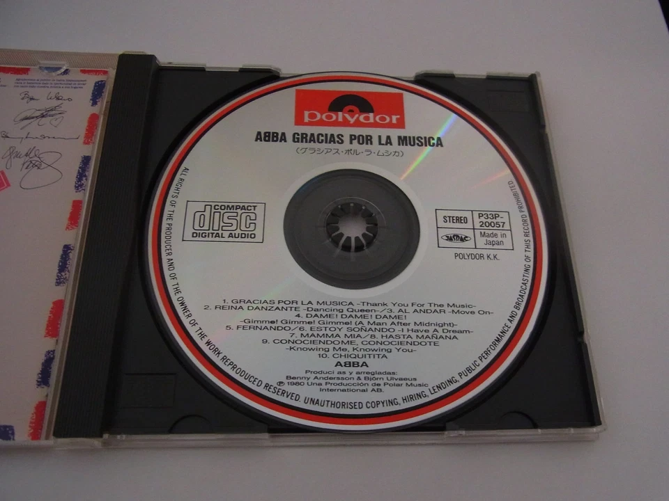 Abba / Gracias por la Musica CD ( Japan ) - Bild 3 von 3