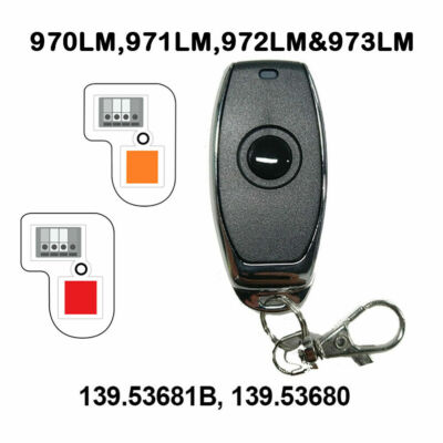 1/2PCS For Craftsman 390MHz Garage Door Opener Remote Control HBW1255 139.53681B