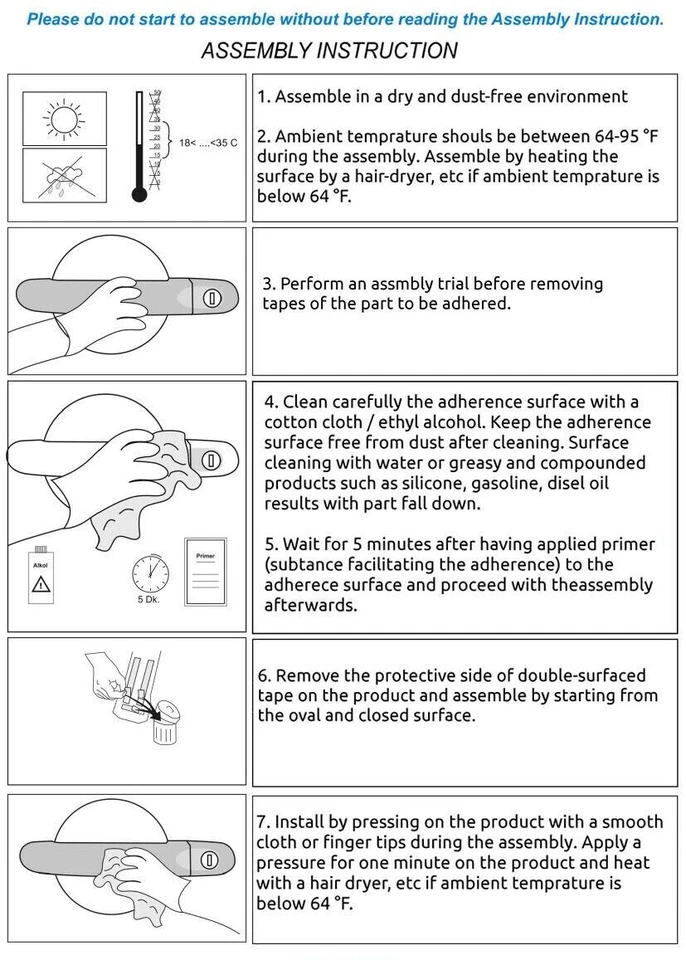 Accesorios para Toyota Corolla 2002-2012 sedán cubiertas de manija de puerta cromadas embellecedores Foto 2 de 4