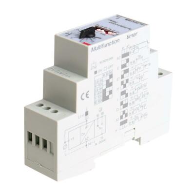 1Pc AC/DC 24-240V DHC19-M Multifunction Timer Time Relay