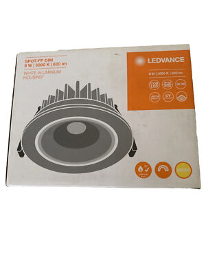 8 W Spot Bulb Fire resistant Osram Ledvance 3000k Dimmable White  