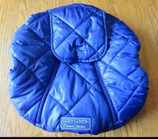 Cozy Cover Premium Quilted Collection Winter Baby Car Seat Cover Indigo Blue Boy