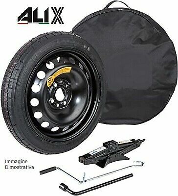 Ruotino Jeep Renegade 17" Ruota Di Scorta Kit Cric Crick Per Auto - Foto 12