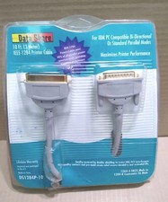 DATA SHARE 10 ' IEEE-1284 DB25 Bi-Directional Parallel Printer Data Cable Cord