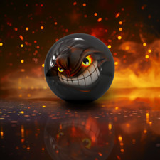 Bowling Ball DVENTURER SMA boule de bowling pour Spare Strike Funball avec motif