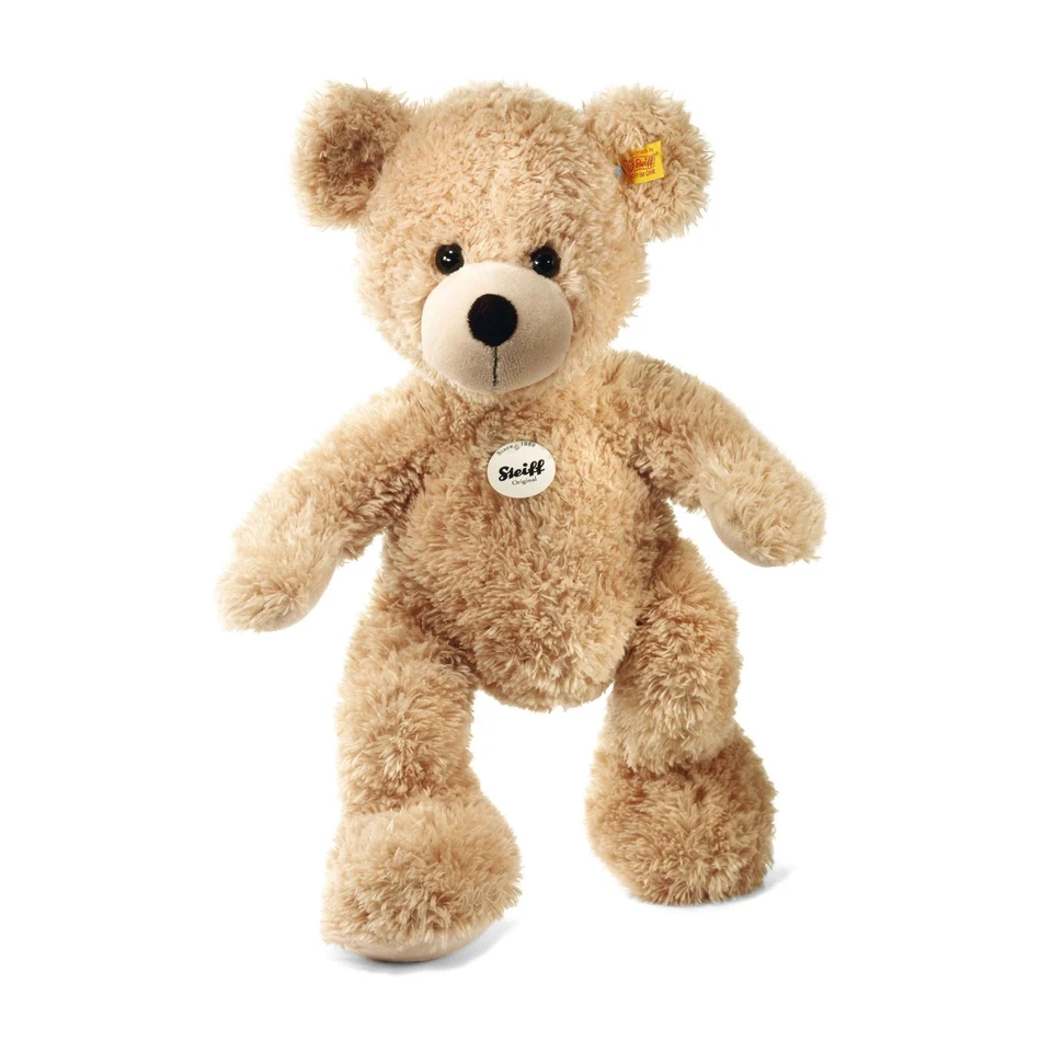 Peluche ours 40 cm Teddy Fynn beige - Steiff Originals 111679 - Photo 1/2