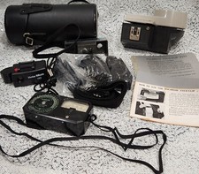 vintage camera accessorie lot weston exposure meter Vivitar Micro 110