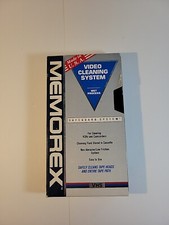 Memorex VHS Head Cleaner Video Head Cleaning SAFEGUARD SYSTEM