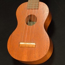 Famous FS-1G Soprano Ukulele Mahogany Wood Beginner Friendly Used