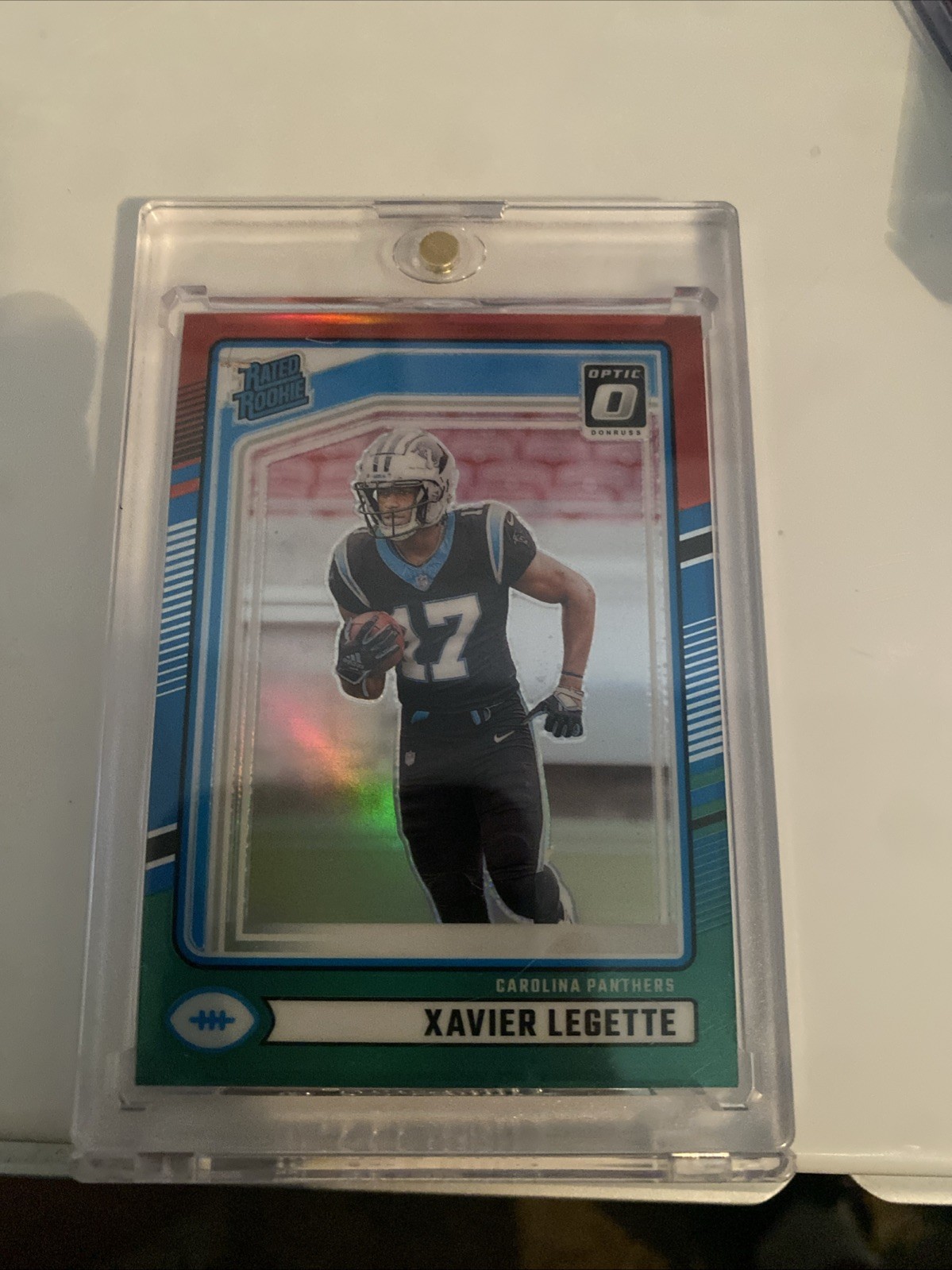 2024 Donruss Xavier Legette Optic Rated Rookie Preview Red Pandora RC #323