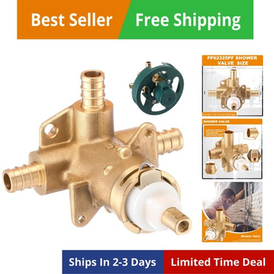 #ad Rough In Brass Compatible with Posi Temp Pressure Balancing Tube Cycling Show... $109.69