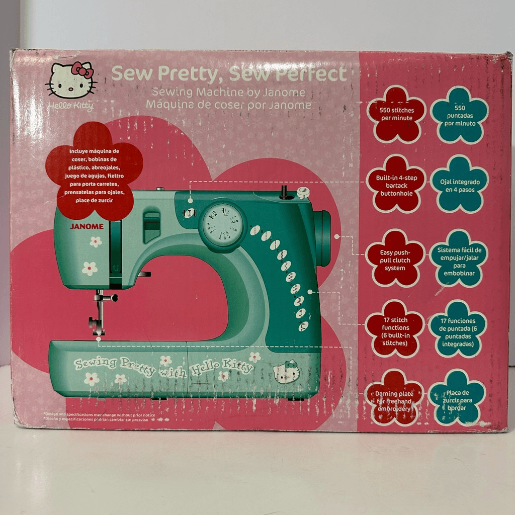 Janome Hello Kitty Mechanical Sewing Machine for sale online | eBay