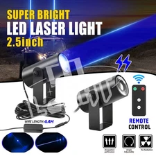 Blue Laser LED Whip Lights Whipless Antenna Remote Fit Polaris RZR 1000 ATV UTV