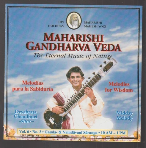 Maharishi Gandharva Veda Vol 6 No 3 CD – Rare Raga – Vedic Meditation Music