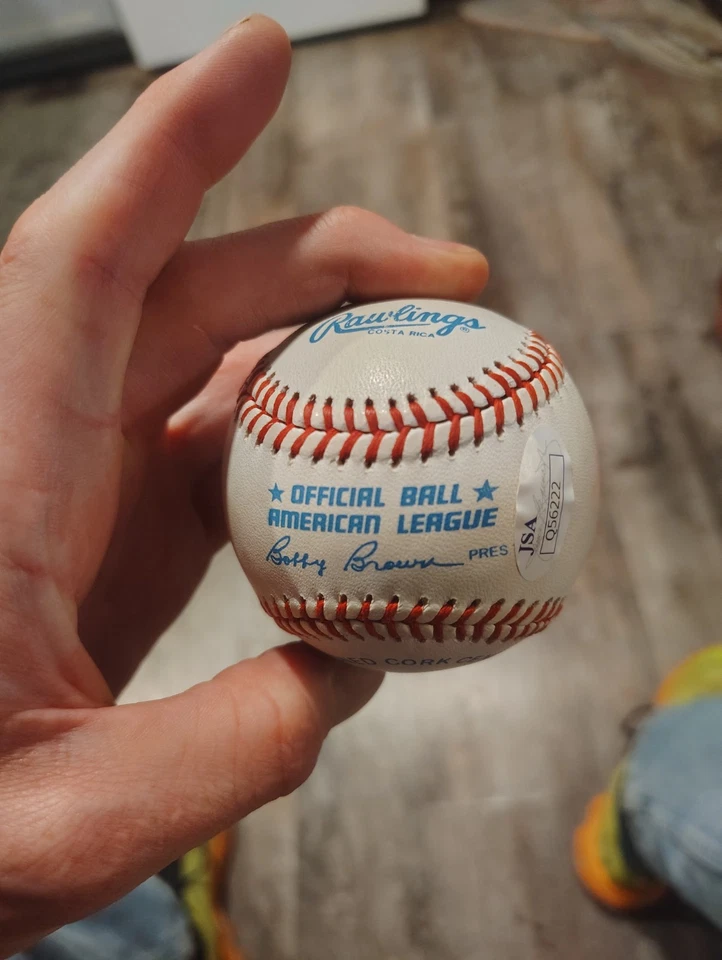 Béisbol certificado firmado por Roger Clemens Foto 3 de 3