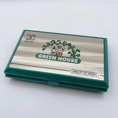 Nintendo Game & Watch Green House GH-54 Multi Screen Vintage