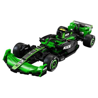 CaDA KICK Sauber F1  Team C44 - 2024 1:24 grün Bricks Klemmbaustein