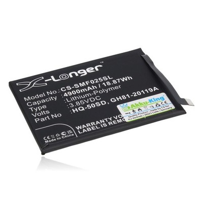 Akku für Samsung Galaxy A03s 2021 Galaxy A14 4G Galaxy A14 5G SM-A025F - 4900mAh