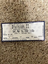 LeBron James High School 2002 OHSAA Finals Tournament Full Ticket Stub Game PSA 