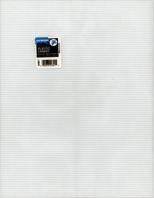 Zehrco-Giancola Plastic Canvas 7 Count 10.5''X13.5''-Clear 33900-1