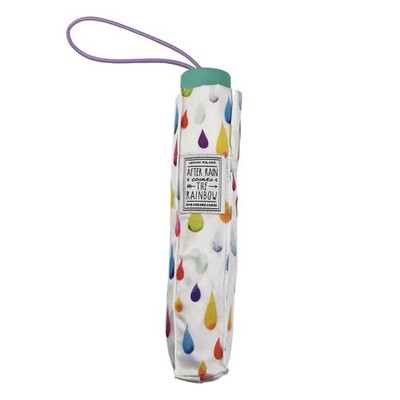 Taschenschirm umbrella Regentropfen-Muster    After Rain  v. Legami    Neu OVP