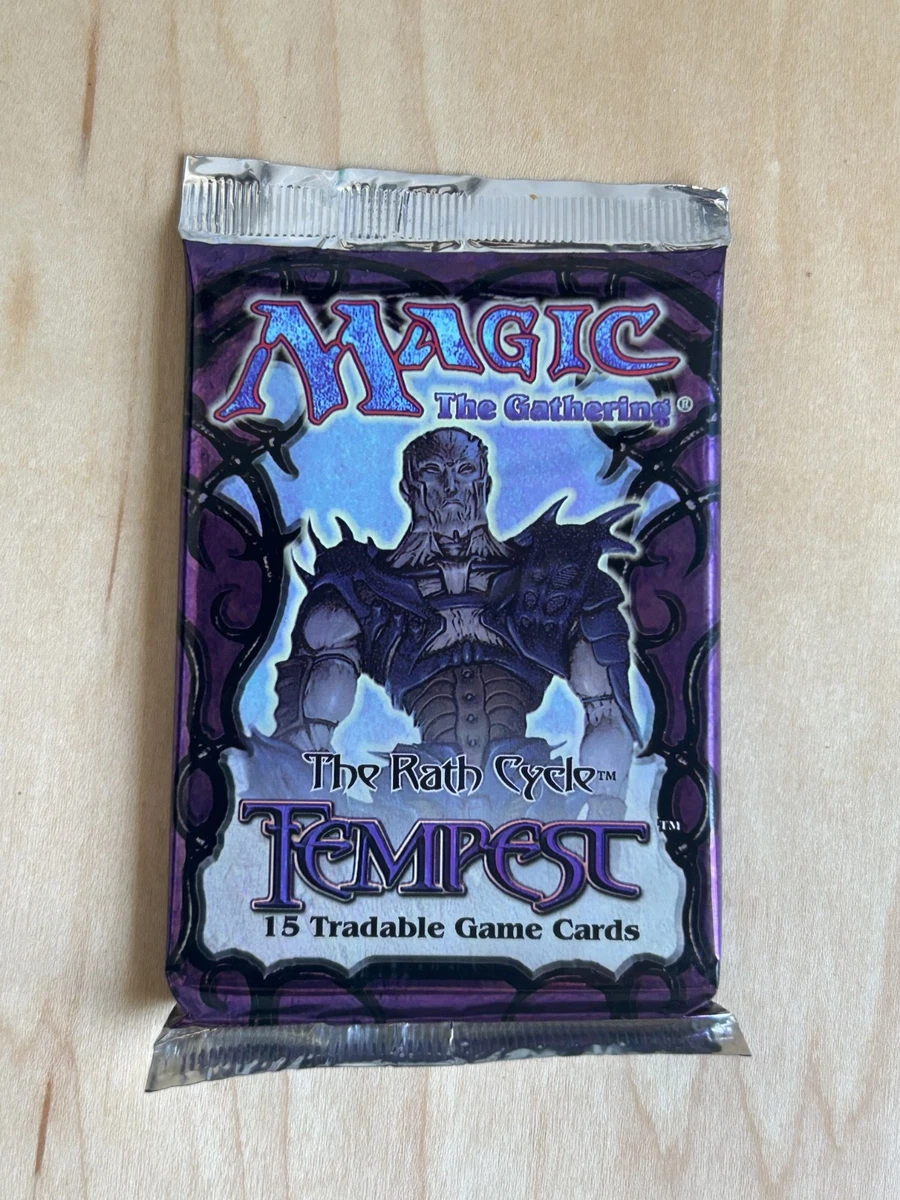 Magic: The Gathering Tempest Sealed Collectible Card Game Packs