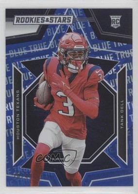 2023 Panini Rookies & Stars Rookies True Blue /49 Tank Dell #184 RC 0s55