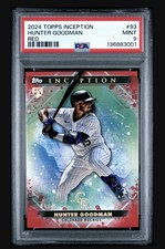 2024 Topps Inception - Hunter Goodman #93 Red /75 (RC) - PSA 9