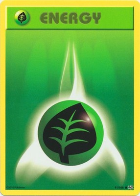 Grass Energy - 91/108 - Common - Lightly Played