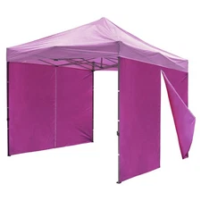 Instahibit Privacy Sidewall Zipper 1080D 120g UV30+ Fits 10x10fr Canopy 2 Pieces