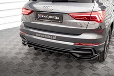 Maxton Design Diffusor Heckansatz passend für Audi Q3 S-Line SUV F3 schwarz Hoch Maxton Design Diffusor Heckansatz passend für Audi Q3 S-Line SUV F3 schwarz Hoch