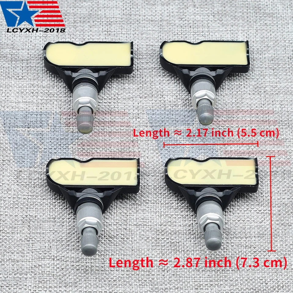 Juego (4) Sensor de monitoreo de presión de neumáticos TPMS para BMW serie 3/5/6/7 36106856227 Foto 2 de 4