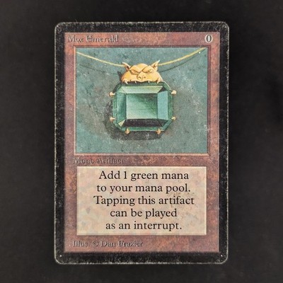 MTG \>> Mox Emerald (PO) // Beta - 341 Trading - Magic