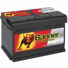 Banner Power Bull 74Ah P7412 Autobatterie 12V 680A Starterbatterie Batterie KFZ