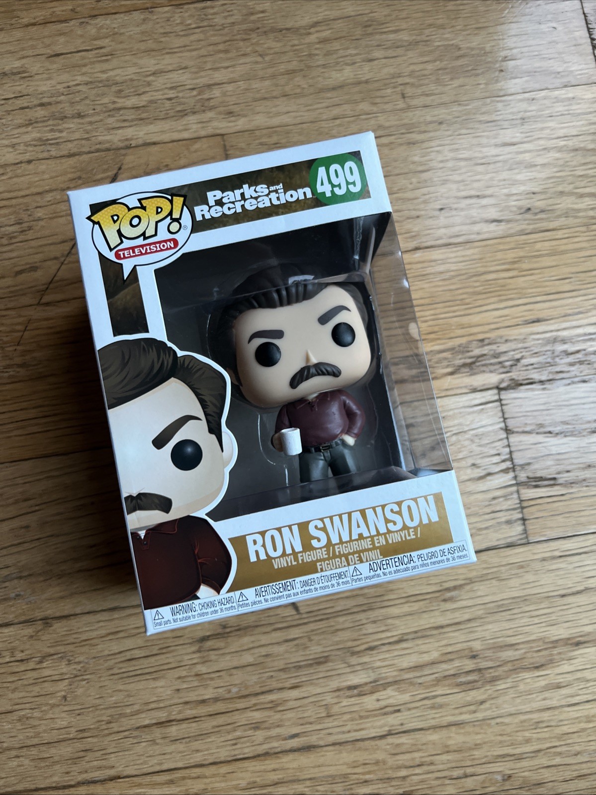 Funko Pop Television Ron Swanson #499  Parks And Recreation 